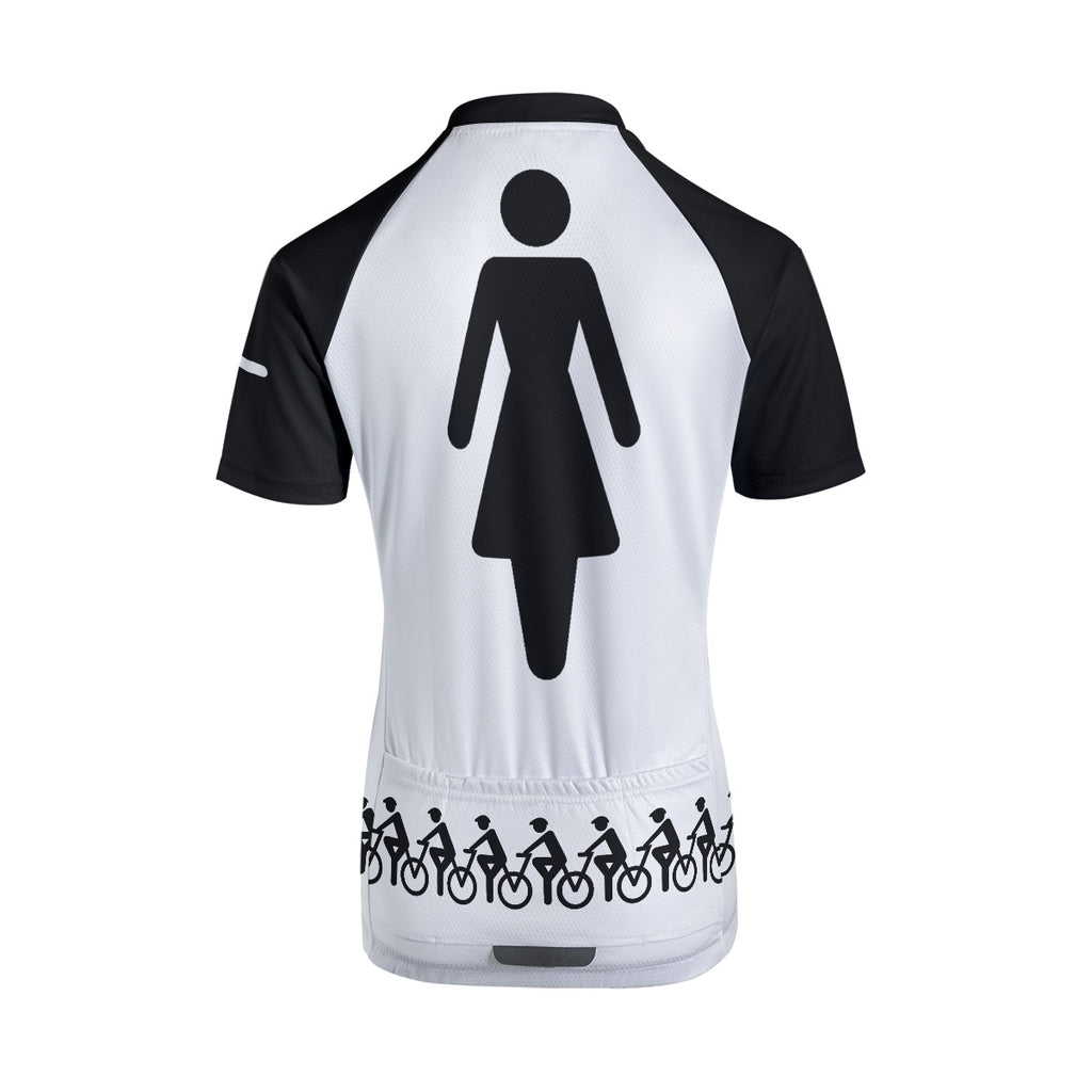 "Woman" Women's Cycling Jersey